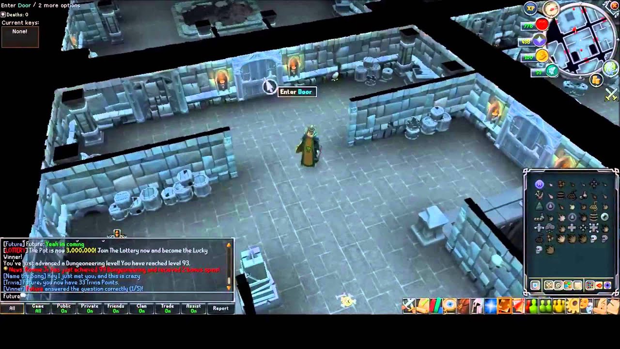 [718 Rsps] Infinity-Edge Real Dungeoneering Speed Video! HD