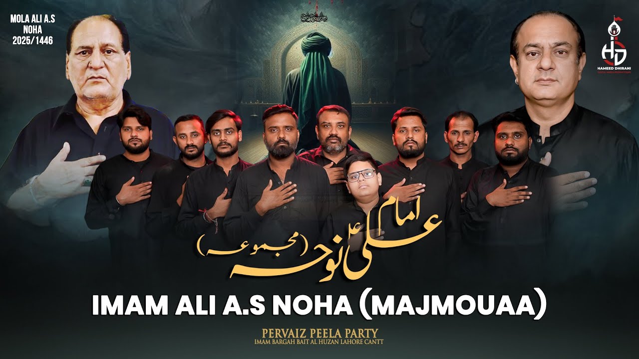 Imam Ali (AS) Noha (Majmouaa) | Pervaiz Peela Party | Imam Ali (AS) Shahadat Noha | HDDMP