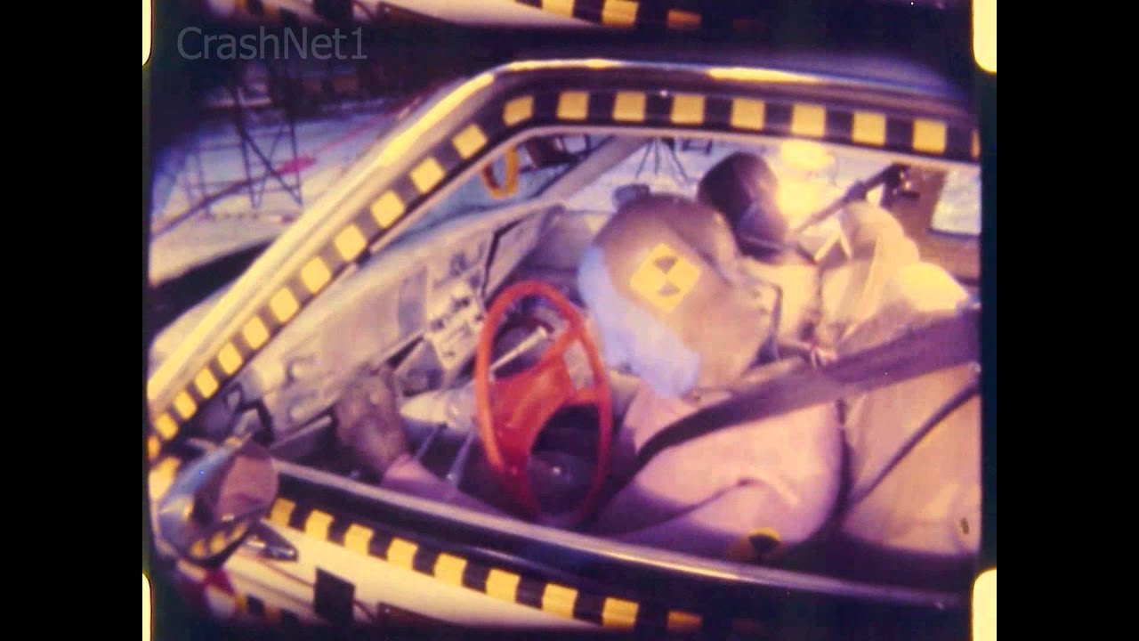 VW Rabbit vs AMC Concord | 1980 | Head-on Frontal Crash Test | NHTSA | CrashNet1