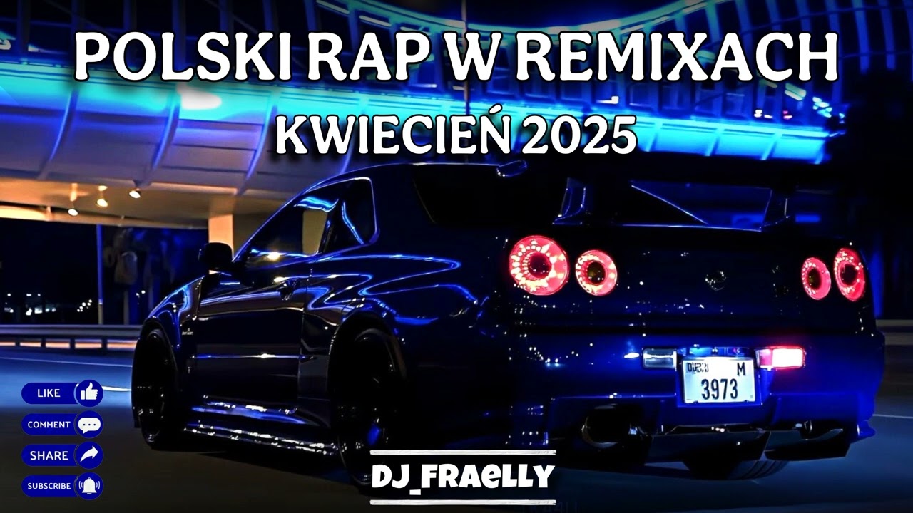 💜🤩 POLSKI RAP W REMIXACH 2025 ⭐️ DJ_FRAELLY 🤩💜