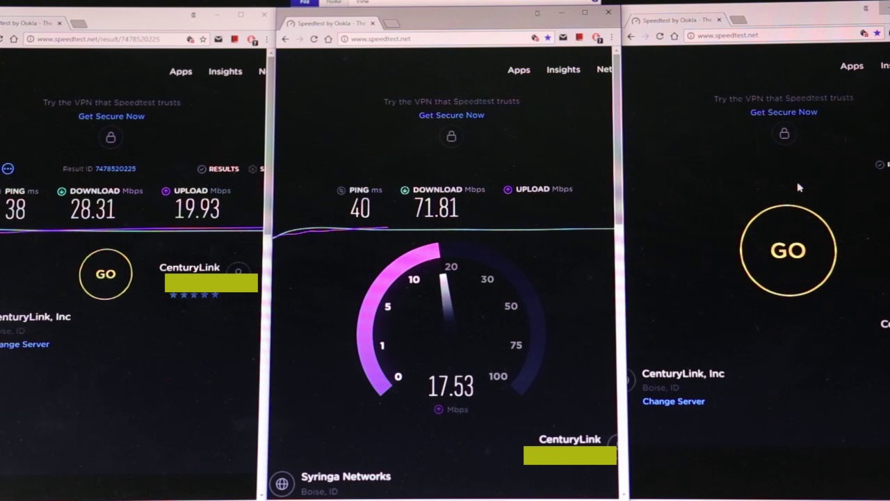 REAL-WORLD CenturyLink DSL Speed Test: 2.4G vs 5G vs LAN ($60 Plan 140/20)