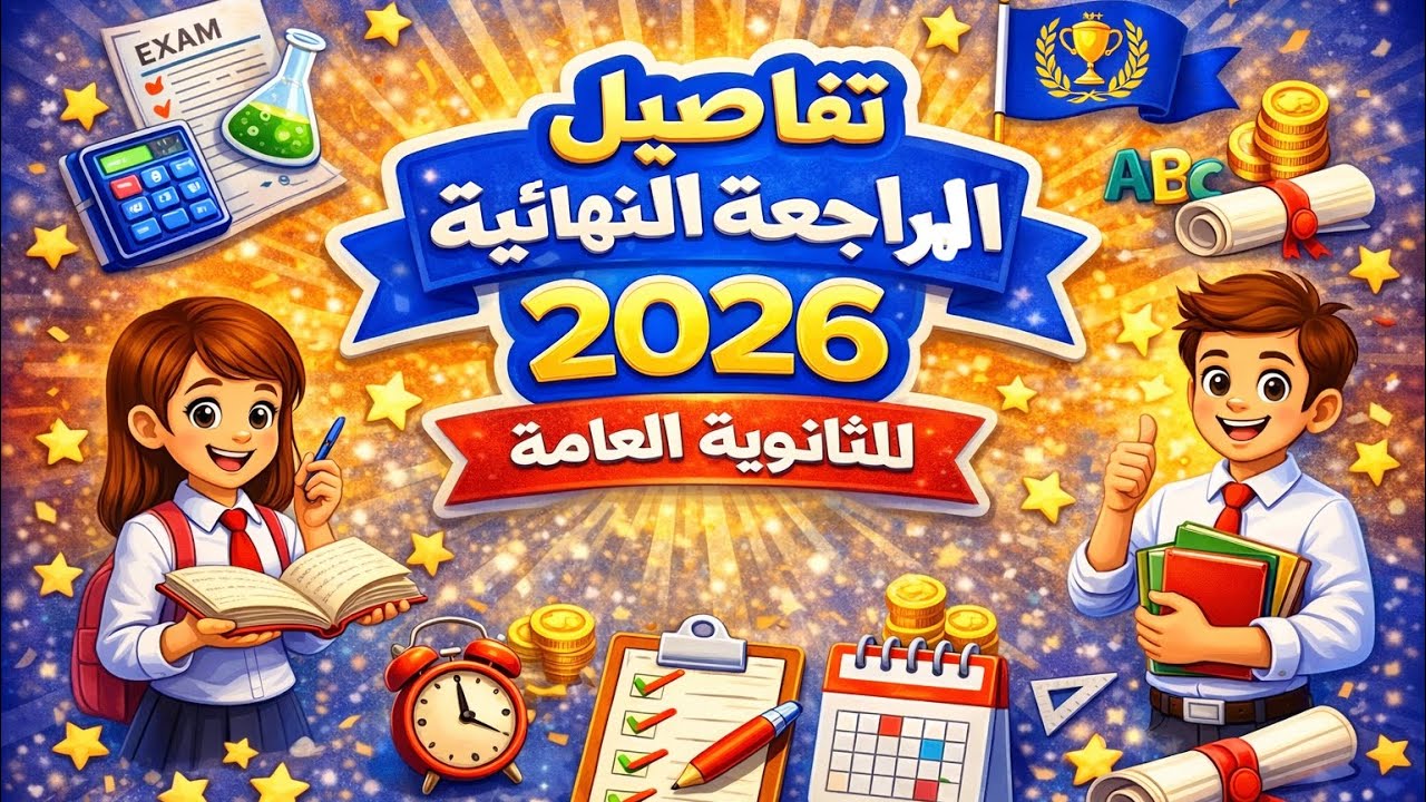 خطة المراجعة النهائية ٣ث ( فيزياء ) 2026 ❤️✋  تفاصيل التفاصيل لجدول المراجعة النهائية 2026 