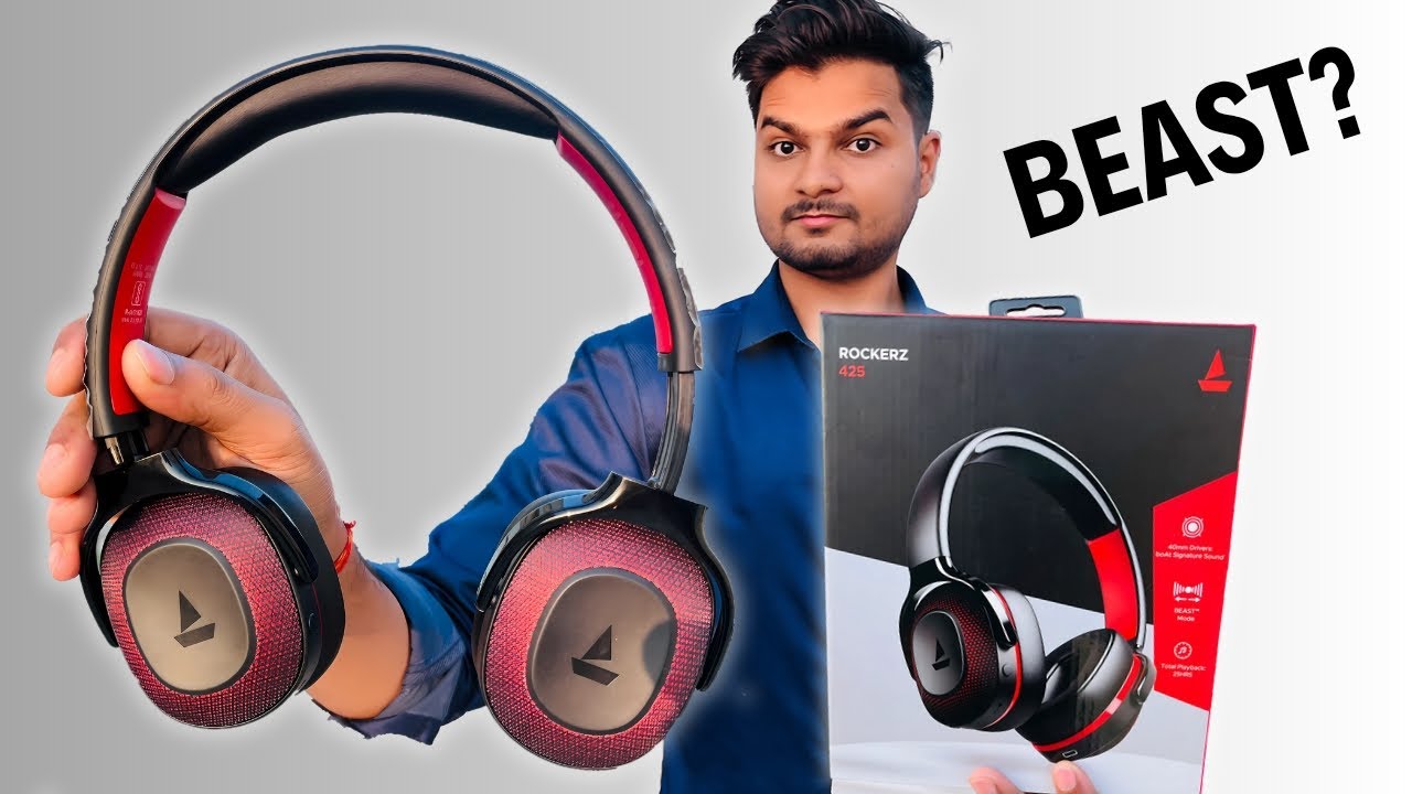 boAt Rockerz 425 Review: Budget Beast Mode Headphones for Gaming & Music! 🎧🔥