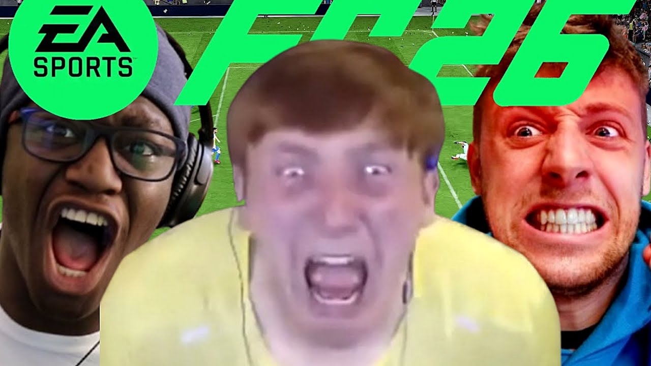 EA FC 26 RAGE Compilation! ft. Deji, PieFace23, Angry Ginge...