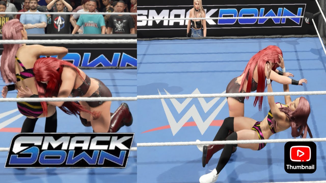 WWE 2K25 KAITLYN (W/THE QUEENS) VS JESSIE MORGAN