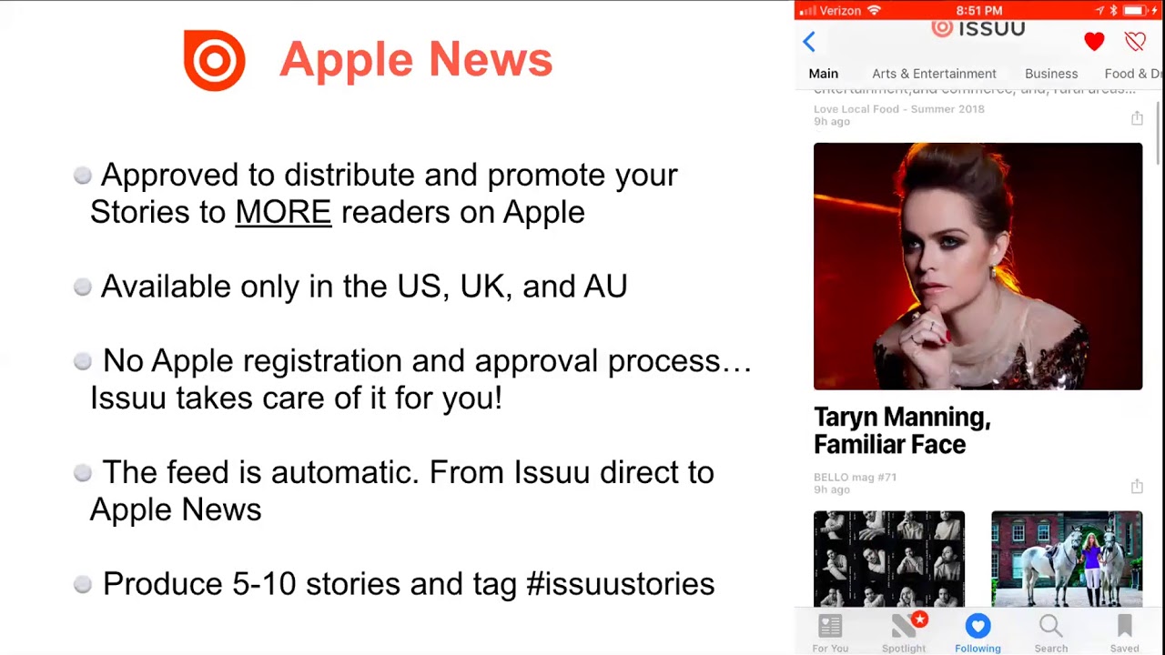 Get Your Content on Apple News! Become an Issuu Stories Publisher
