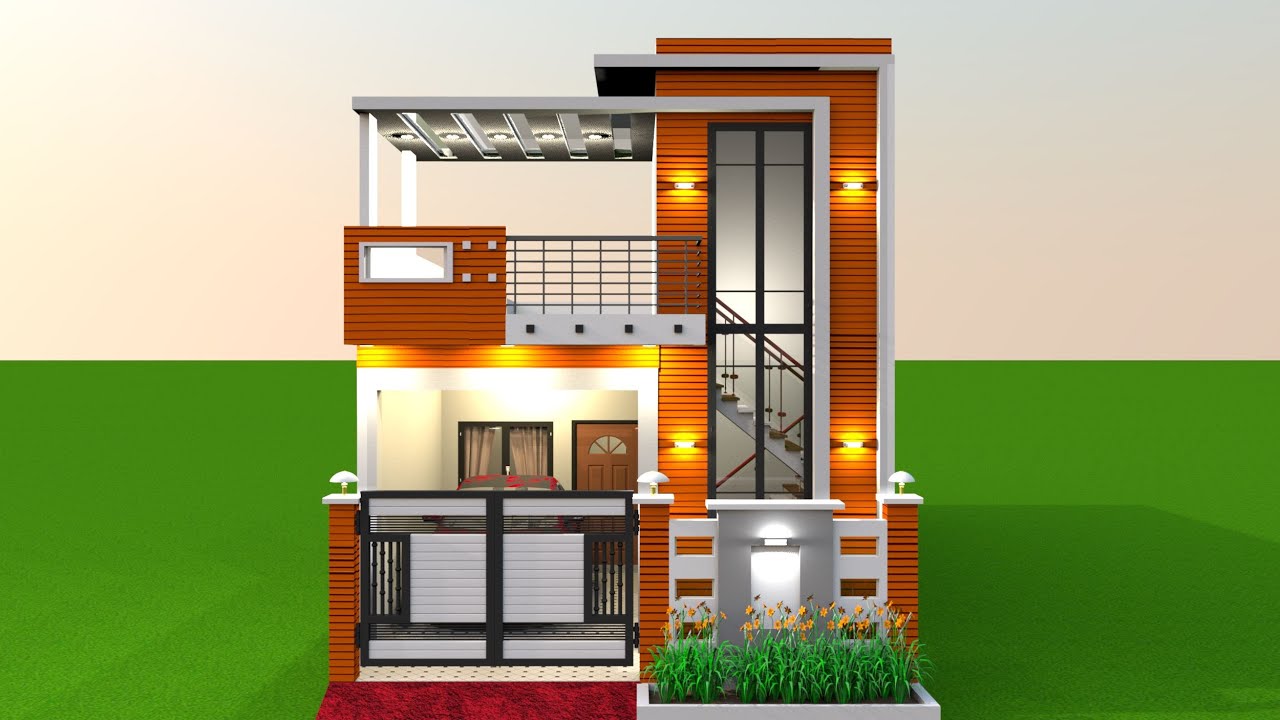 🏡18 x 45 house plans ! 18 x 45 ka makan ! 18 by 45 feet house plan with car parking ! track4earth