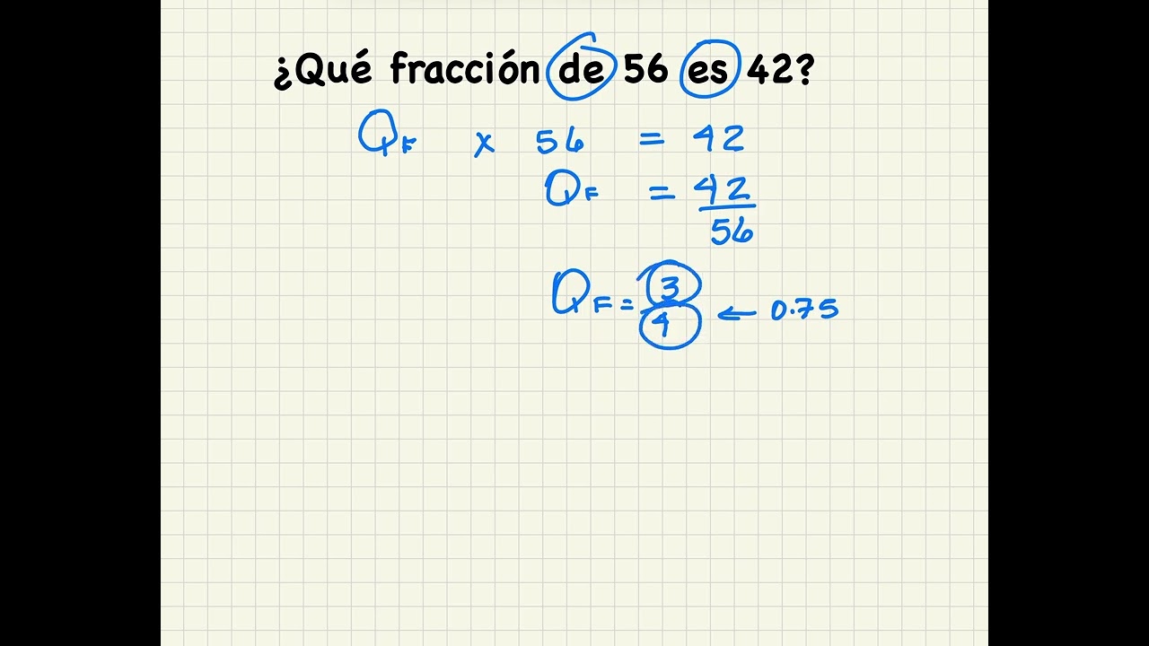 2/74 Parte fraccionaria de un número como ecuación 