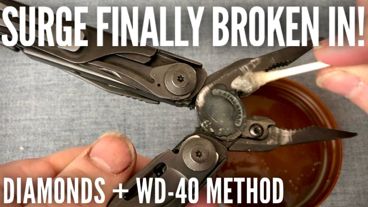 Black Oxide Surge Broken In With Diamond Paste! It Actually Works!