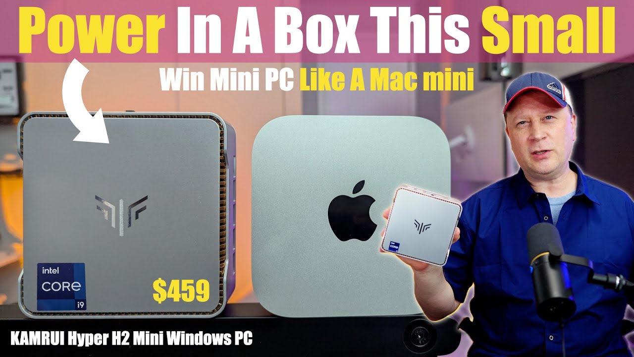 Лучший бюджетный мини-ПК по цене, которая не соответствует Mac mini &mdash; мощный &mdash; мини-ПК Kamrui Hyp...