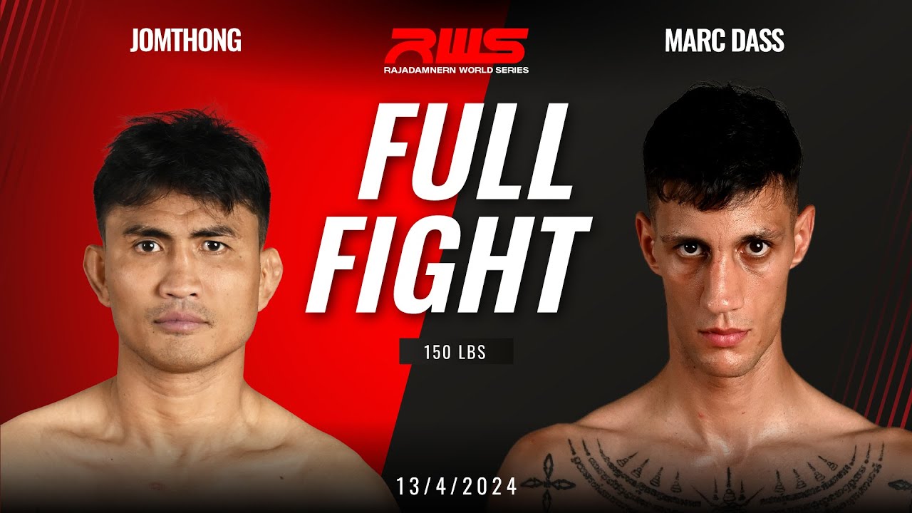 Full Fight l Jomthong vs. Marc Dass Rey l RWS