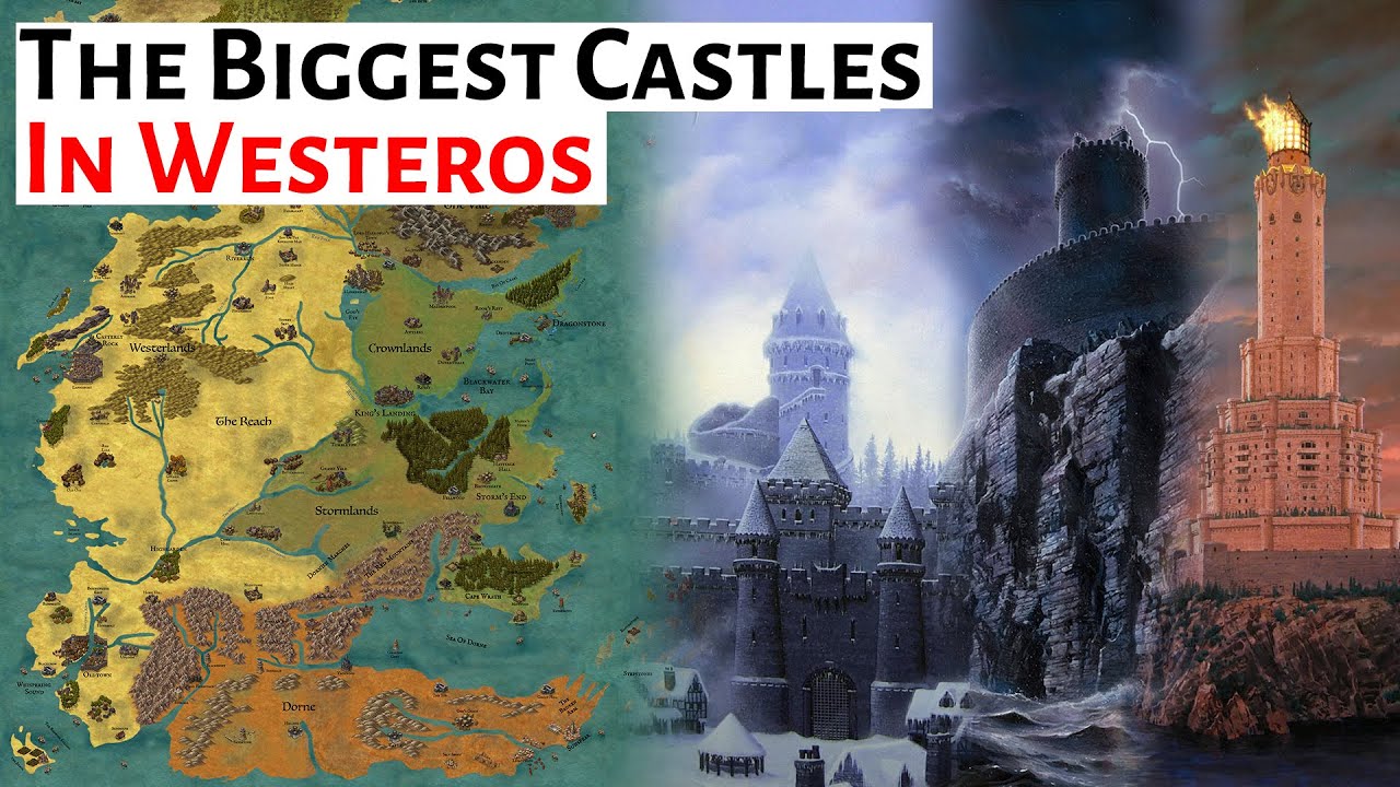 The BIGGEST Castles In Westeros Aren't The Ones You Think | House Of The Dragon Lore Explained