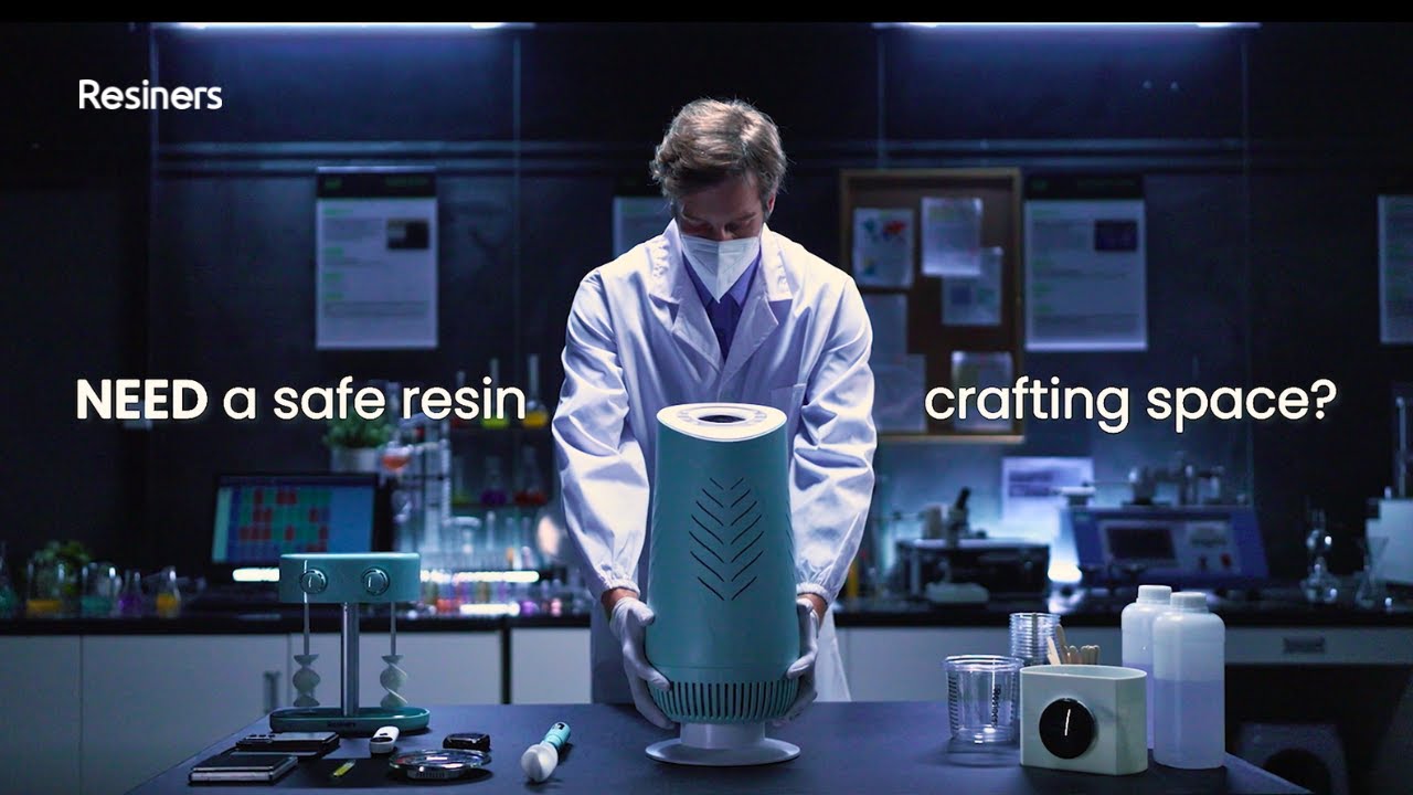 Why resin lovers need Resiners Resin Air Purifier? We conducted an experiment and here's the result