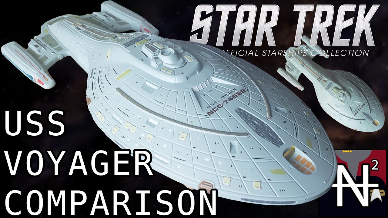 Eaglemoss USS Voyager Review -  Which Should You Buy? XL or Issue #6