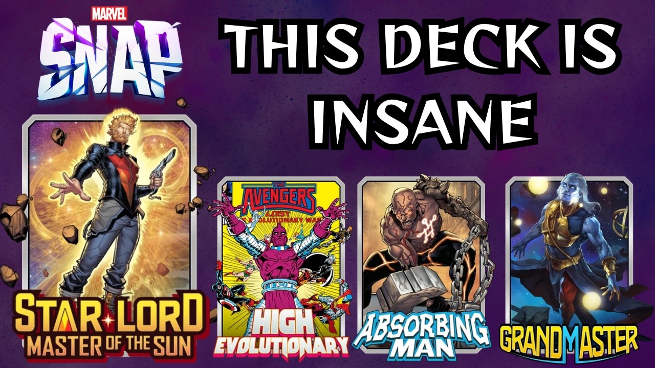 Solar Savings:  Star-Lord Turning Unspent Energy into Massive Power | Marvel Snap Gameplay