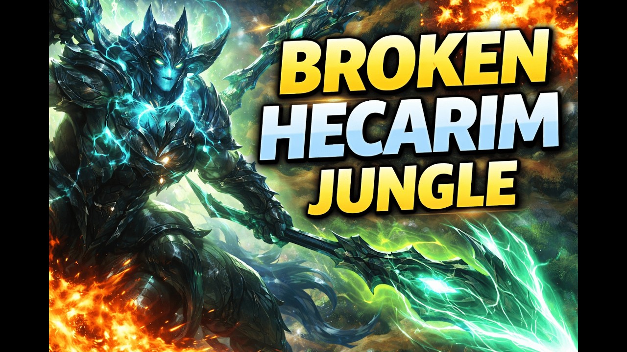 Hecarim Jungle Is ACTUALLY Broken&hellip; This Was Unstoppable 💀