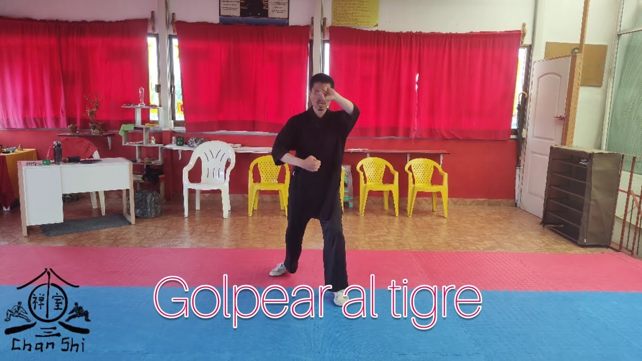 Golpear al tigre. #taichi