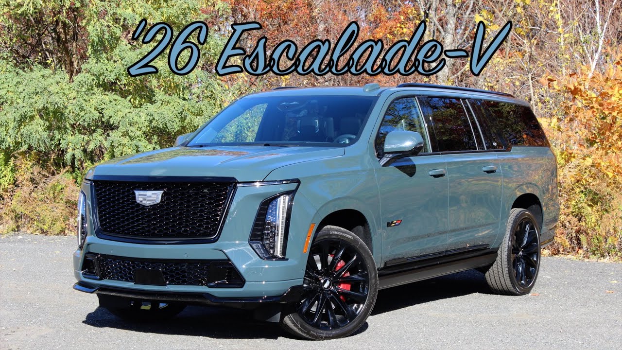 Cadillac Escalade V 2026 года — полный обзор характеристик