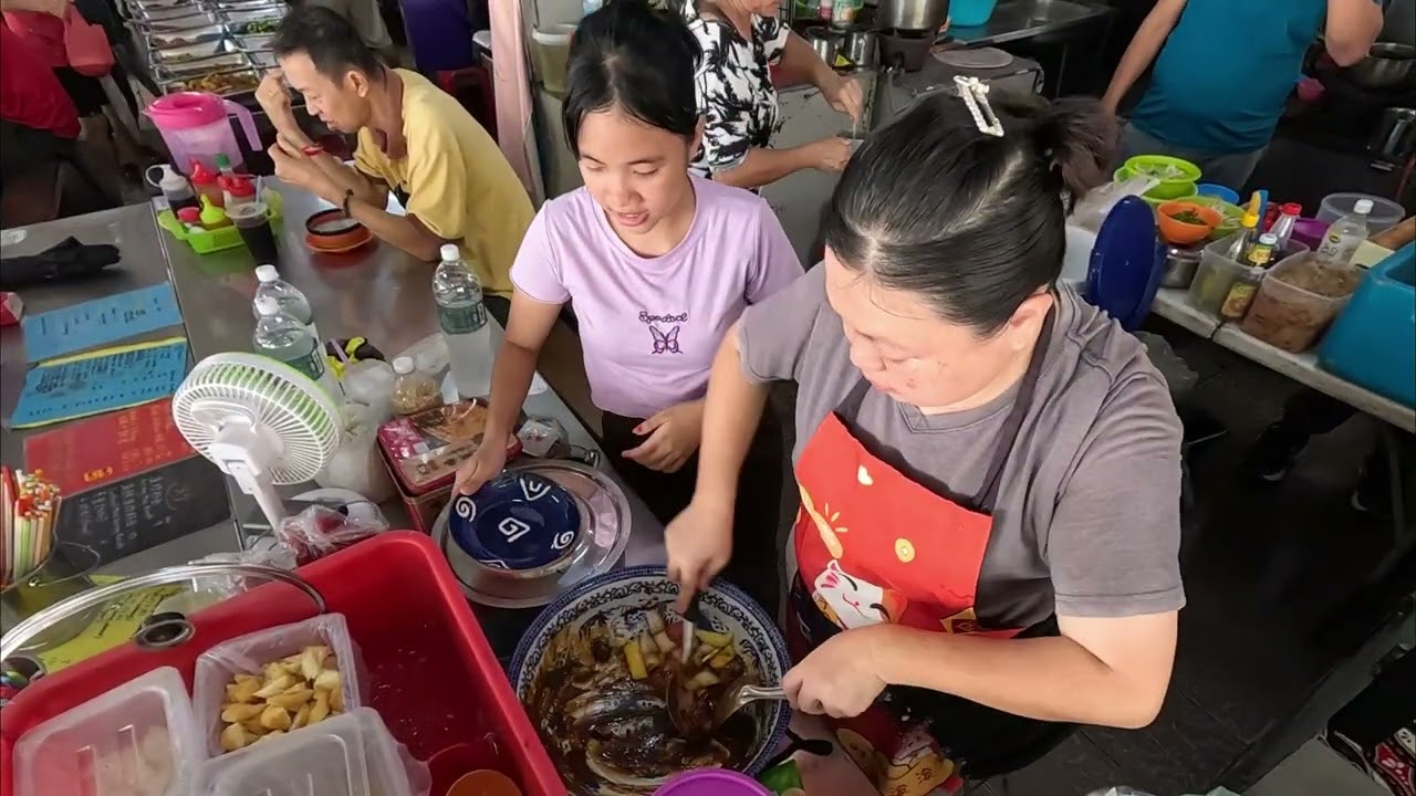 This is how they make Rojak in Sandakan Sabah