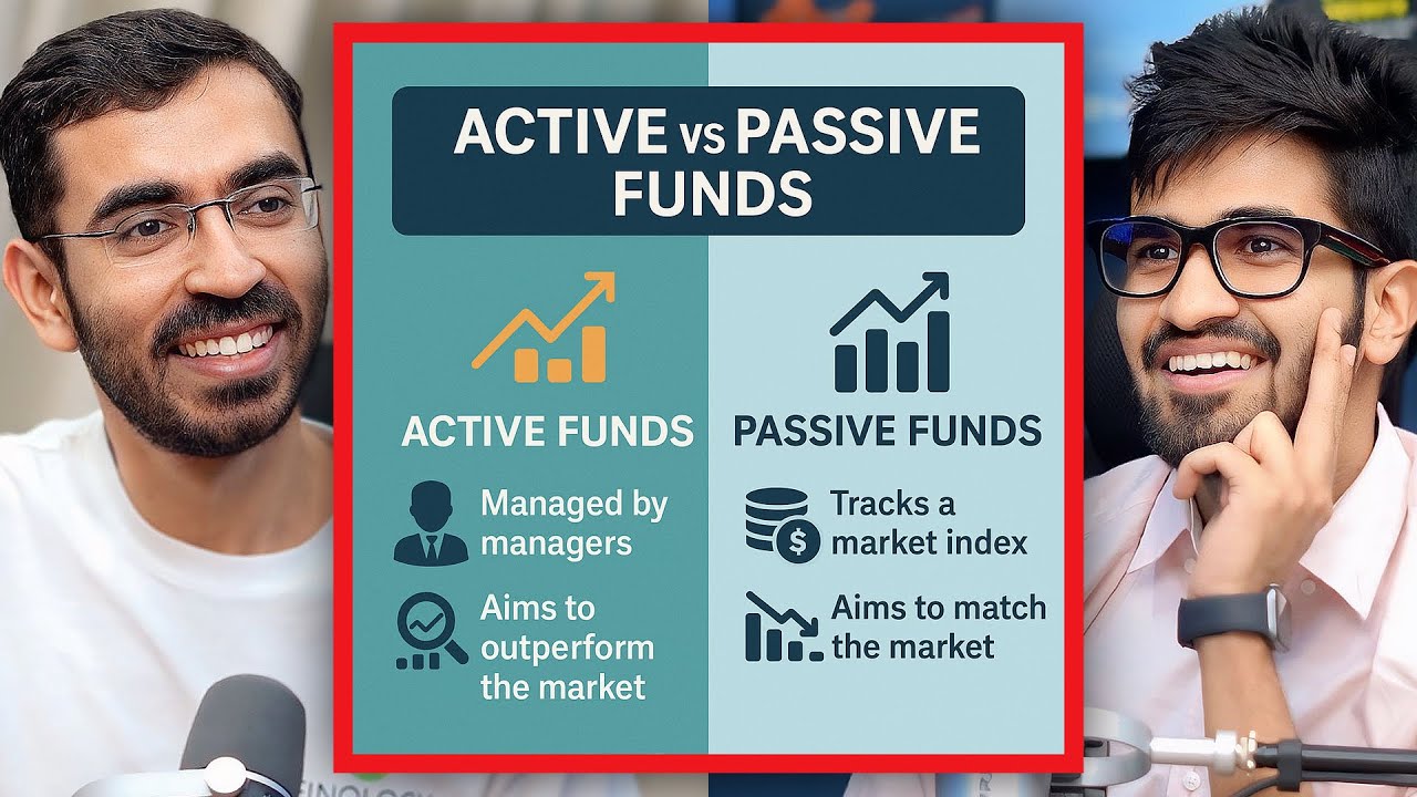 Active vs. Passive Funds? Where Should You Invest? | ft. Pranjal Kamra | Kushal Lodha Clips