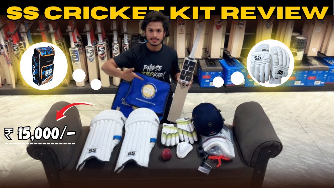 Unboxing Budget SS Cricket Kit 😍 | Worth ₹ 15,000 🤑 | Complete Review