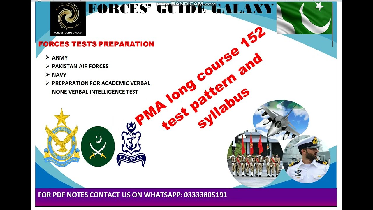 pma long coursec152 test pattern and syllabus  forces guide galaxy