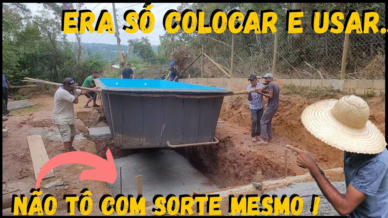 Tão Simples e ainda dá errado, minha Piscina um B.O atrás do outro 😢  #family @FAMÍLIA TILÁPIA Minha Vida !