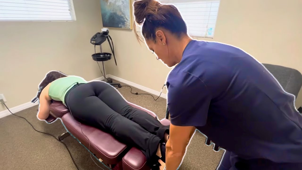 💥Amazing CRACKS! Neck and Full Body Adjustment for this Aesthetician 💥
