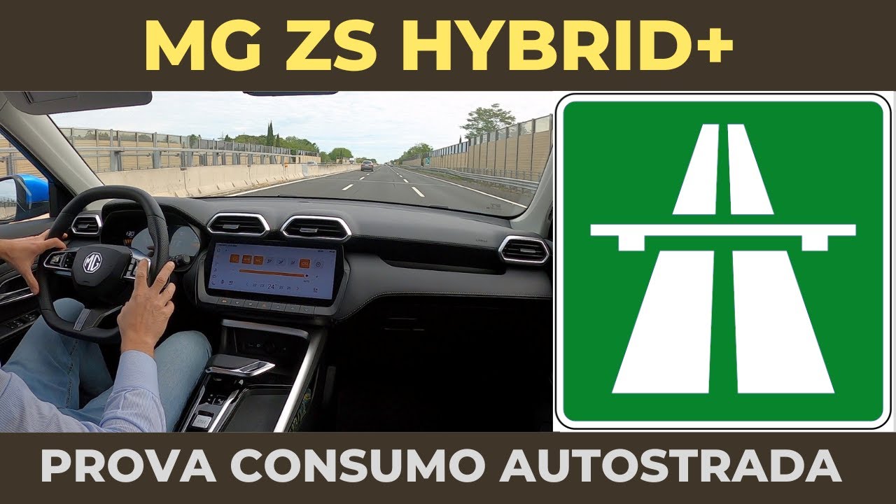 MG ZS HYBRYD | consumo in autostrada