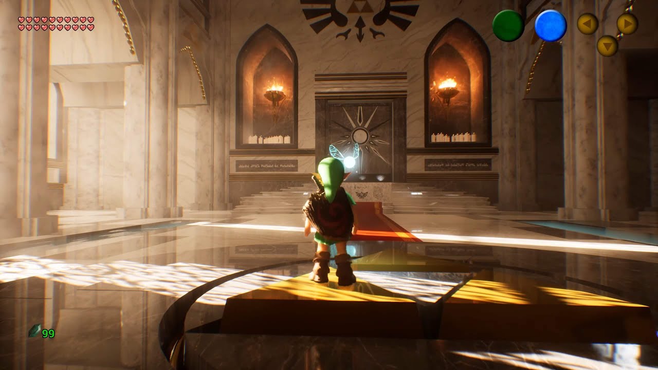 ZELDA OCARINA OF TIME in UNREAL ENGINE (ULTRA GRAPHICS)