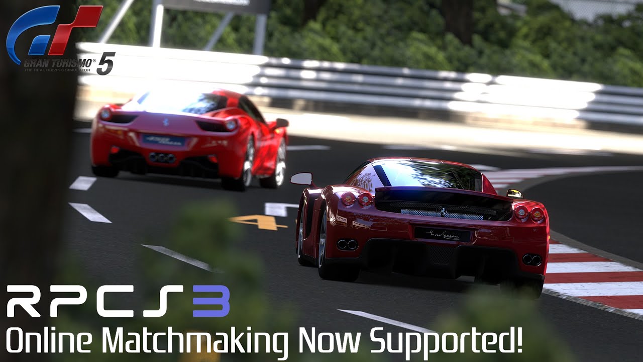 RPCS3 - Gran Turismo 5 Online Matchmaking Now Supported!