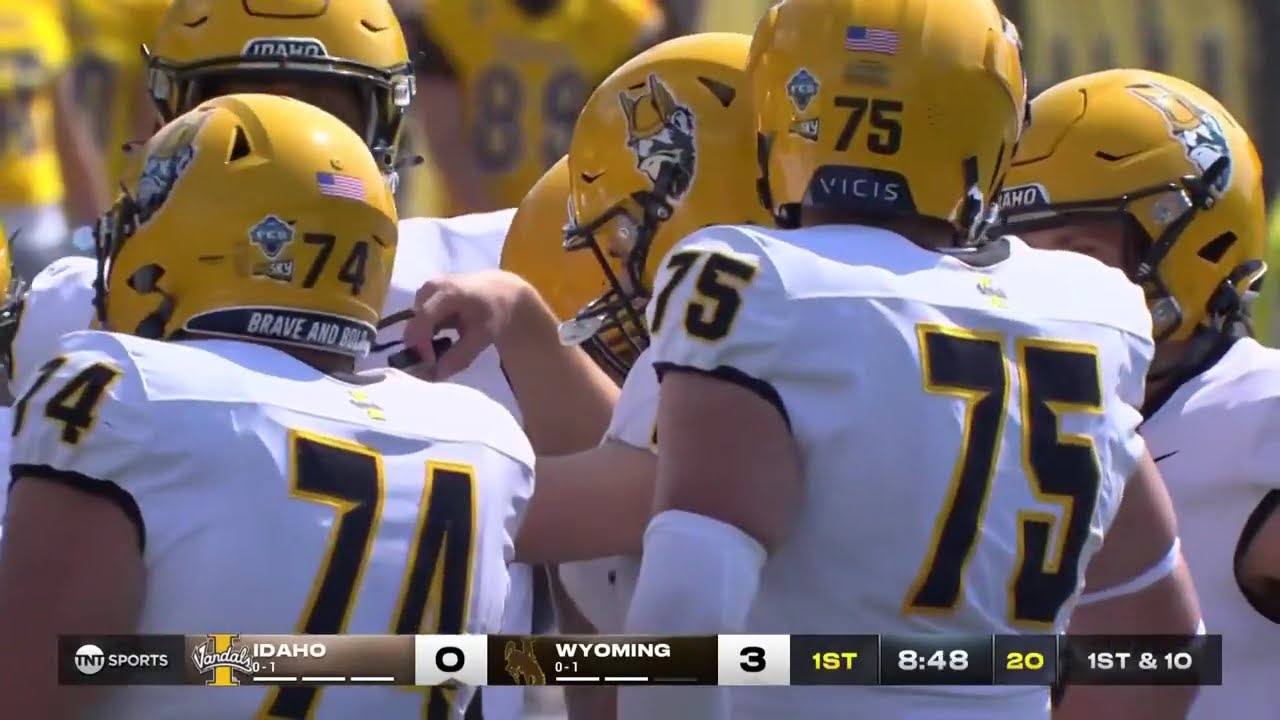 Idaho Vandals vs Wyoming Cowboys 09/07/2024 FULL GAME