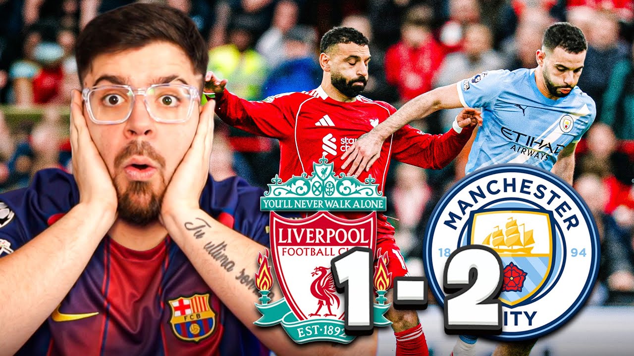 ¡EL MANCHESTER CITY LE GANA AL LIVERPOOL 1-2 Y SIGUE EN LA PELEA POR LA PREMIER! ¿ROBO EN ANFIELD?