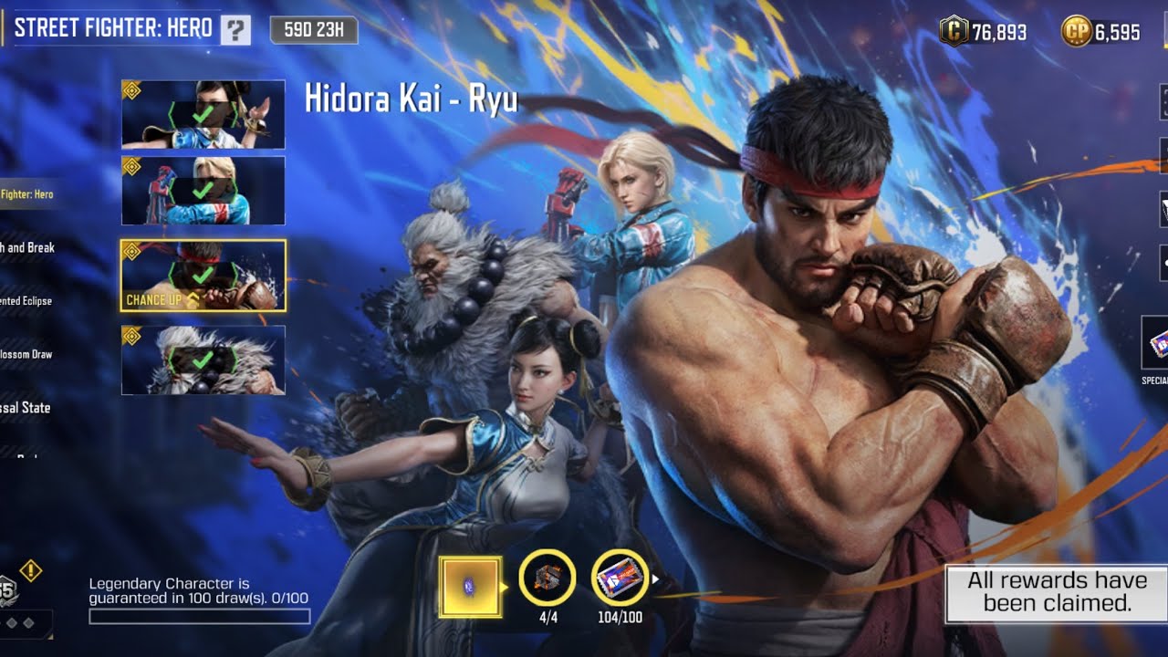 Buying Full Street Fighter X CoDM Hero’s collection operator series armory #codm #codmobile #cod 