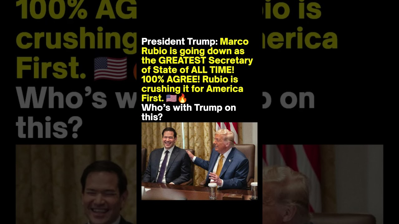 Trump Praises Marco Rubio in Viral Post
