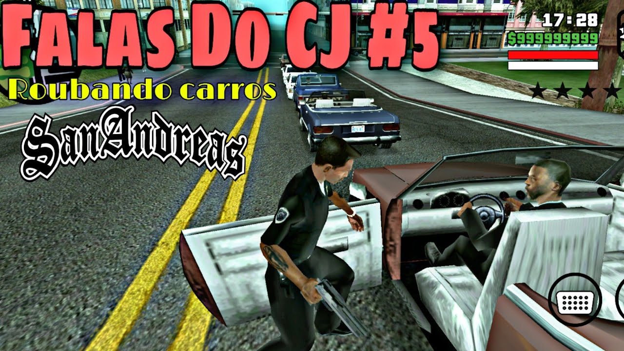 Falas do CJ #5 -  Roubando carros + reações dos NPCs