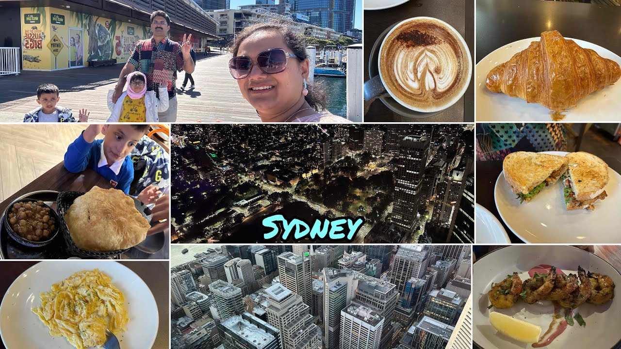Australia tour / Sydney Sky deck / Breakfast & dinner at Sydney / 5200/- per diner 🫨 1200/-kapi E-21