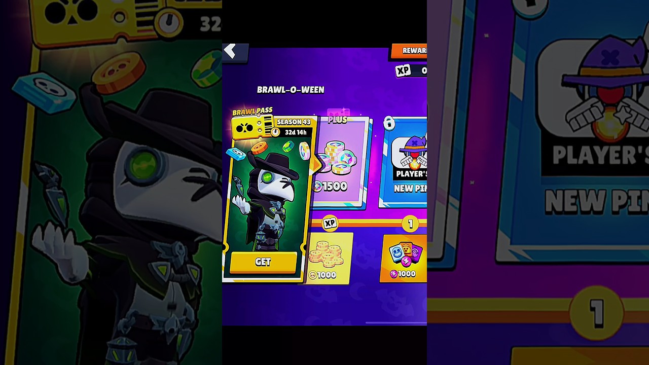 New Brawl Stars Season 43 Brawl Pass #shorts #brawlstars