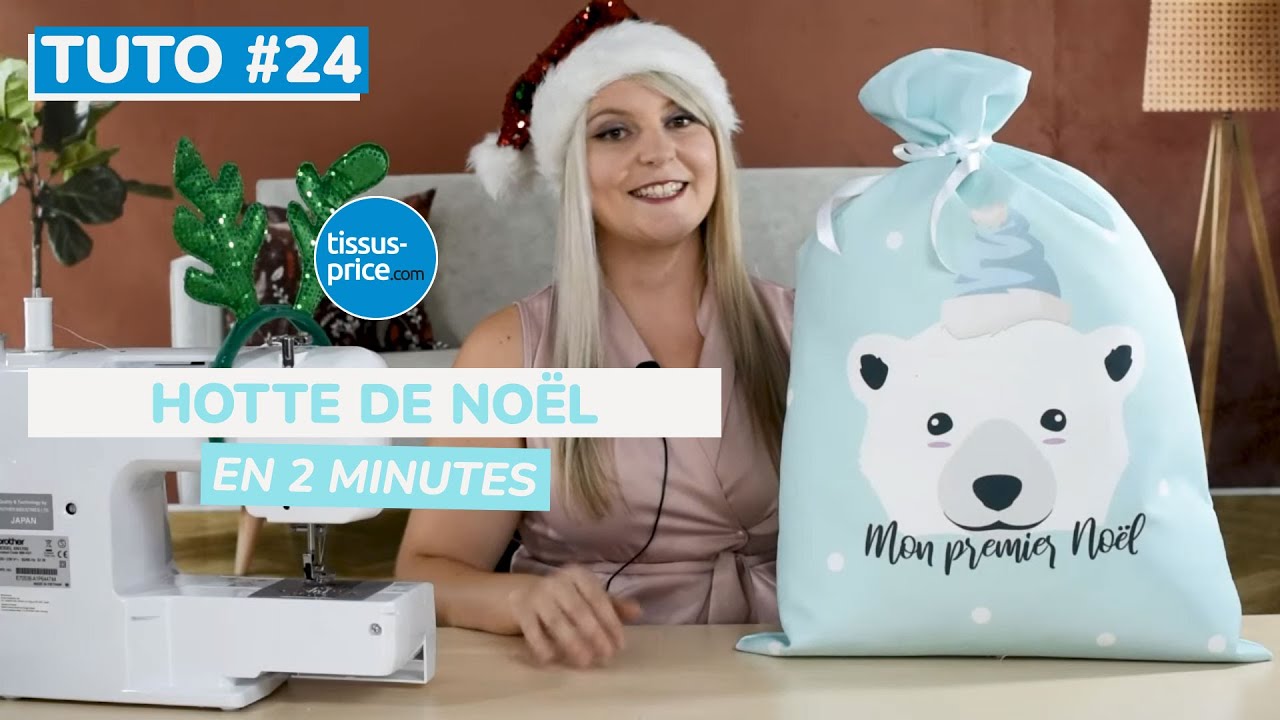 Tuto DIY - Apprenez à confectionner votre hotte de Noël