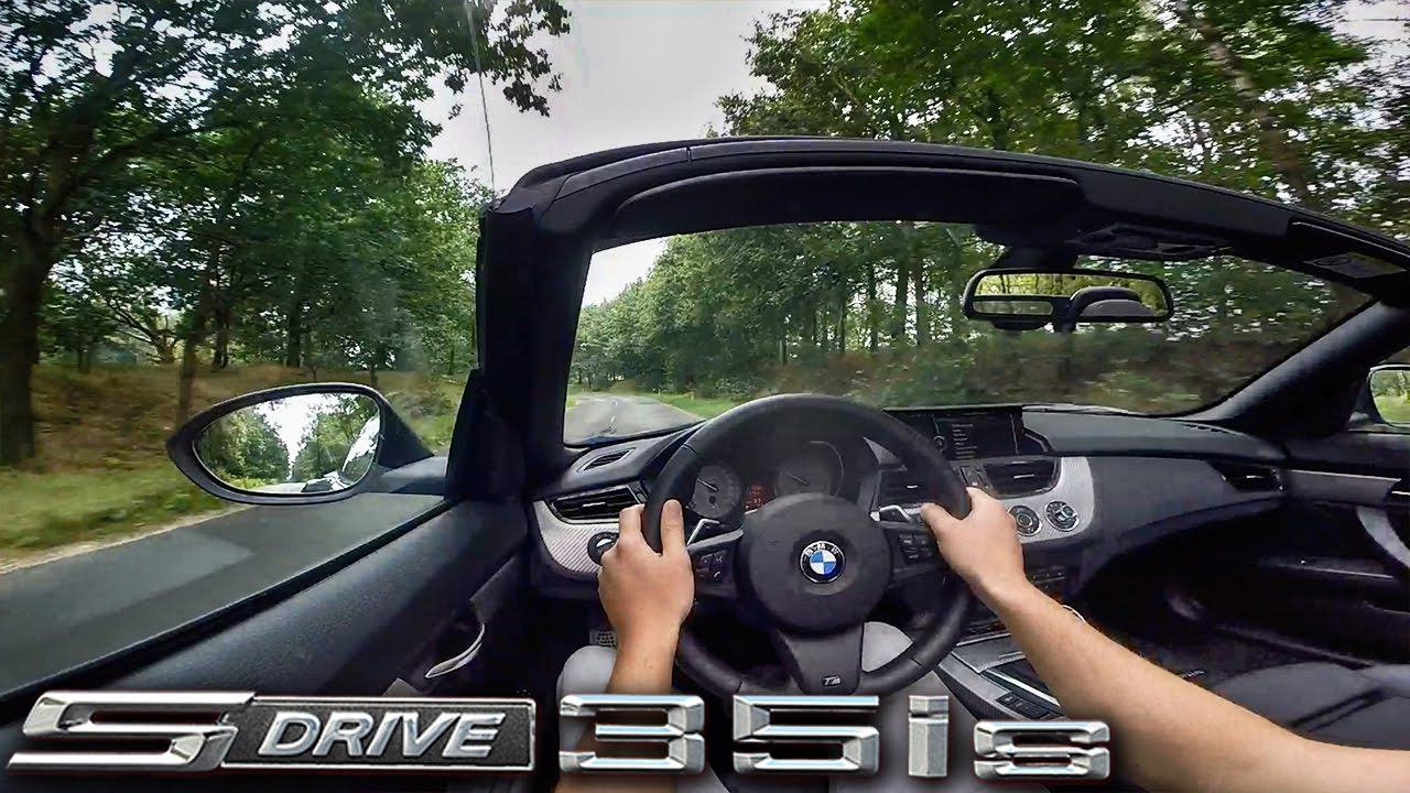 BMW Z4 35is Test Drive & Interior Sound 340 HP DCT