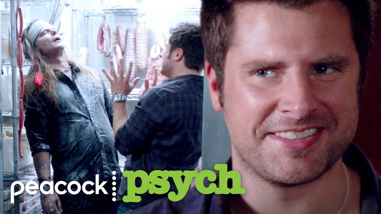 Shawn's combination haunted house who-dunnit | Psych