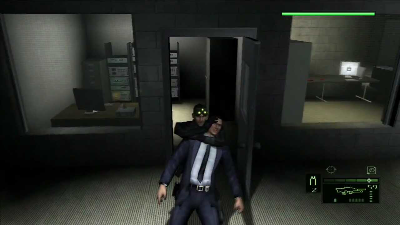 Splinter Cell Trilogy HD- Splinter Cell- CIA HQ