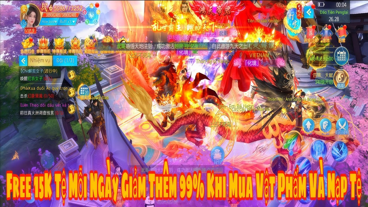Kiếm Khách Phong Lăng - Bản Việt Hoá Free 15K Tệ Mỗi Ngày Giảm 99% Nạp Và Mua Vật Phẩm | X7Game