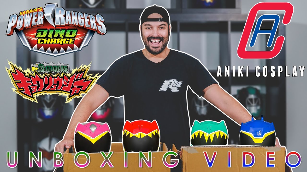 Видео распаковки Power Rangers Dino Charge Bundle Aniki