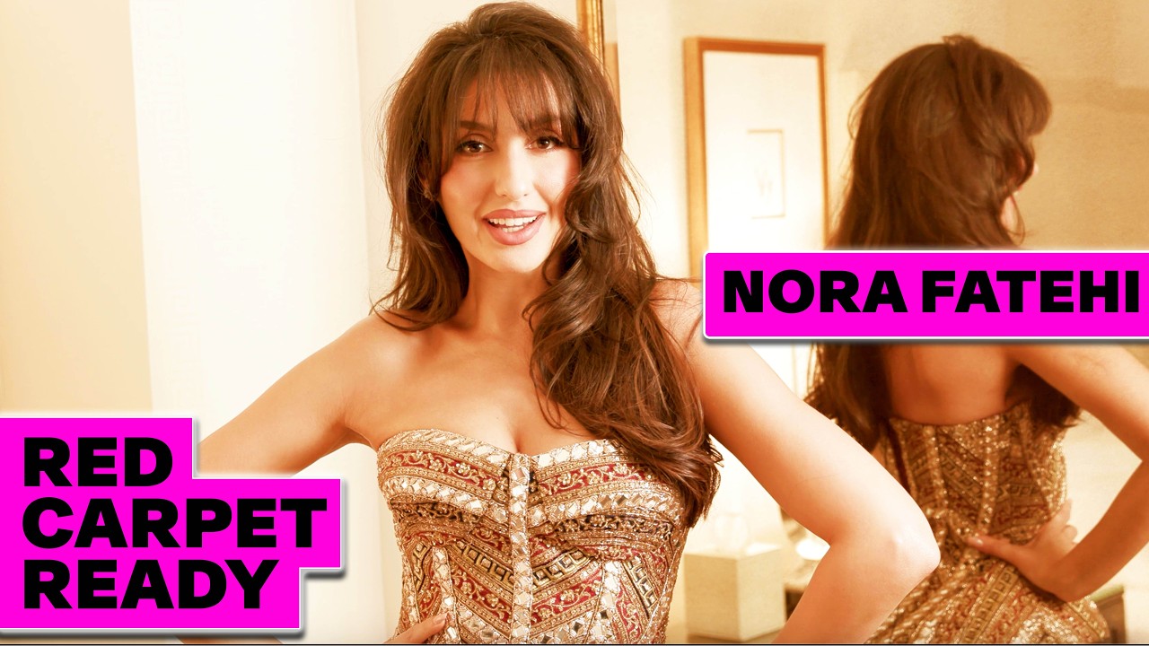 Nora Fatehi Gets Ready For the All That Glitters Diwali Ball 2025 | Red Carpet Ready