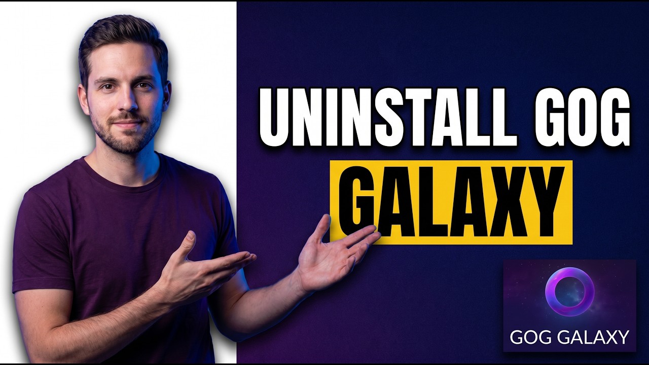 How To Uninstall GOG Galaxy (Easy Guide)