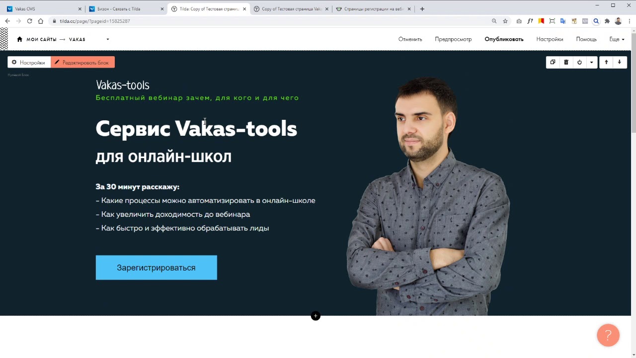 Связь Tilda c Bizon365