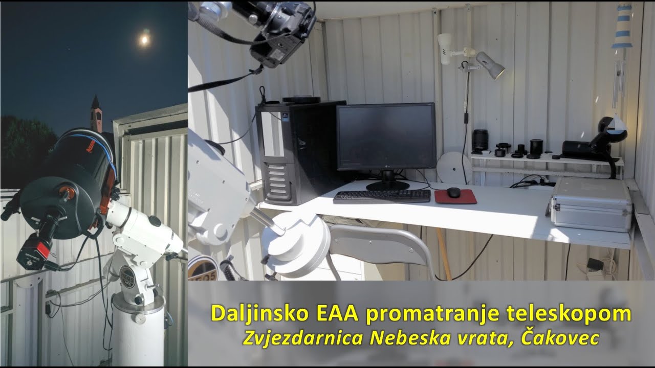 EAA Live Stream 26.6.2023. - zvjezdarnica Nebeska vrata Čakovec