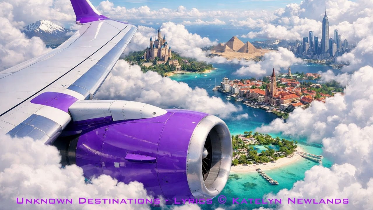 Unknown Destinations - Song Lyrics © Katelyn Newlands - Music Created in Suno Pro 2025