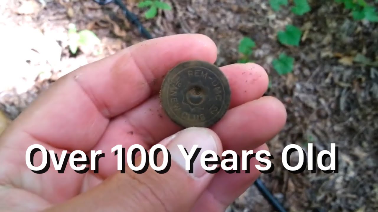 Metal Detecting Goat Mountain:  Unknown Train Button Find *
